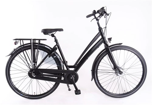 ALDO C7 dames 28" 7GRB - 50 cm. mat zwart Dames Zwart 50cm 2027 (8715291083756)