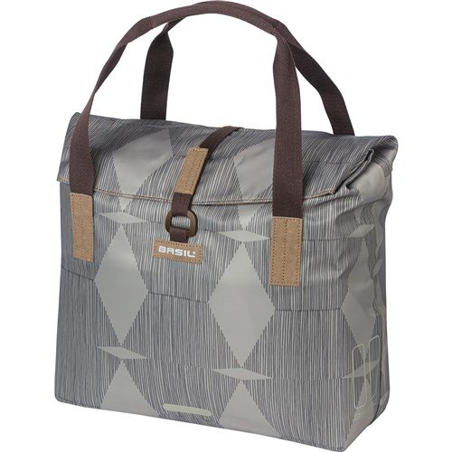 Basil Tas bas elegance shopper chateau taupe 20-26l (8715019183904)