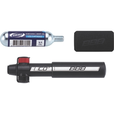 Bbb BMP-33S Minipomp Co2 Blaster Mini Combi Zwart (8716683094749)