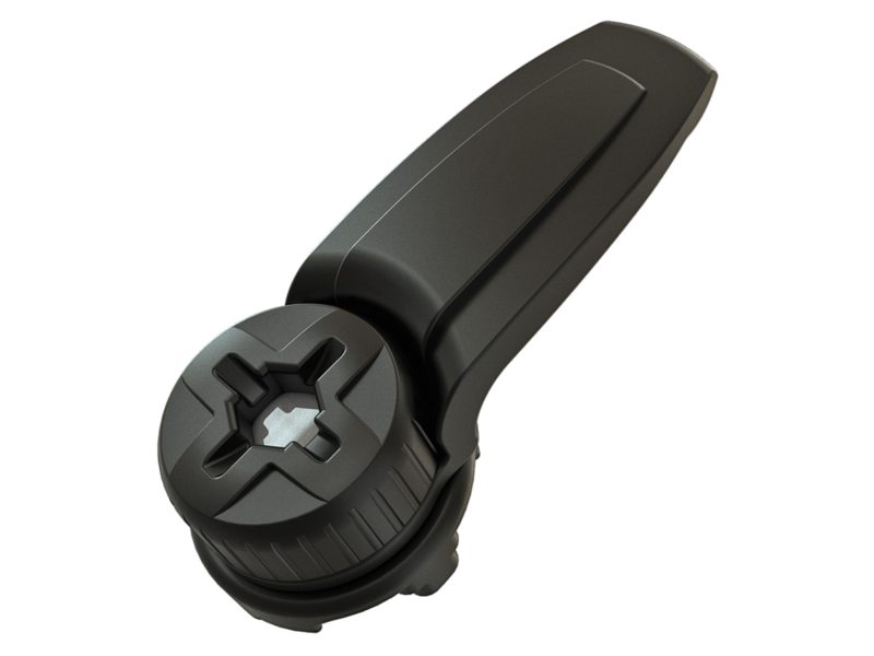 Ortlieb Ql2.1 Lower Anchoring Hook 1 Piece Black (4013051034661)