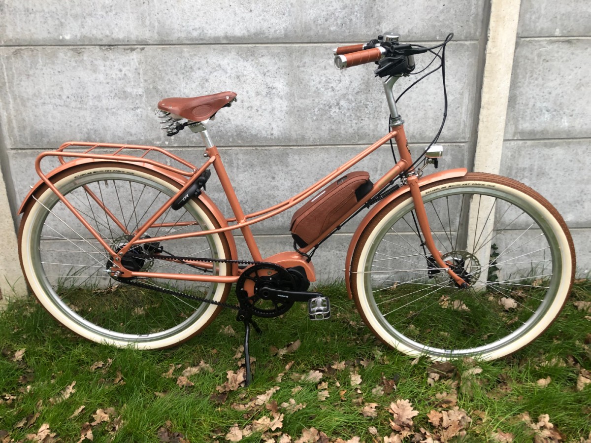 Achielle Odette Steps 500wh DI2 Belt, Antique Rosé (metallic) (F.5072)