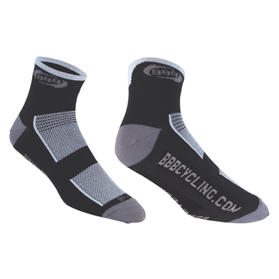 Bbb Sokken TechnoFeet 39/42 Zwart/wit (8716683060003)