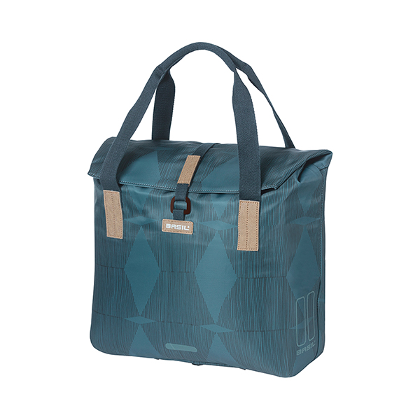 Basil Tas bas elegance shopper estate blue 20-26l (8715019183911)