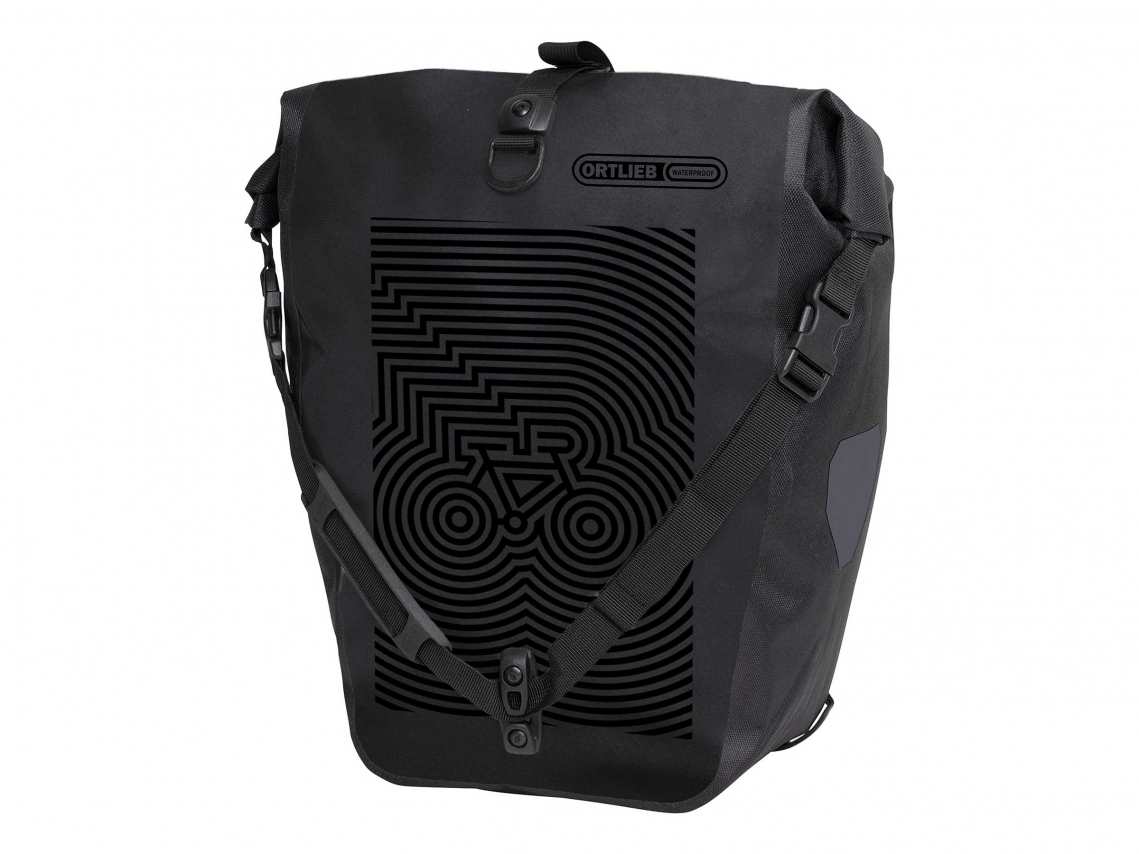Ortlieb Back-Roller Design Cycledelic II QL2.1 20 L black- (4013051054553)