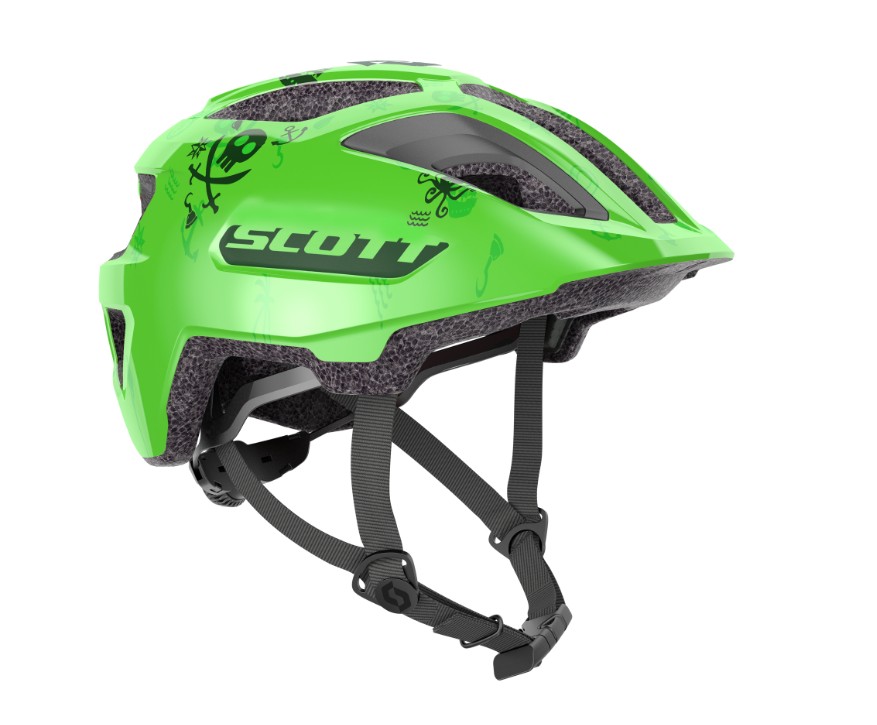 Scott SCO Helmet Jr Spunto (CE) fluo green 1size (7615523395682)