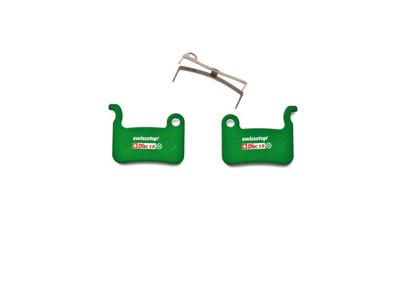 Swissstop remblok schijfrem disc 16 organic shiman (7640121220425)