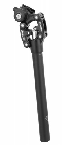 Srsuntour Zadelpen sp12 ncx 50mm travel 31.6x350mm zwart (4717385013513)