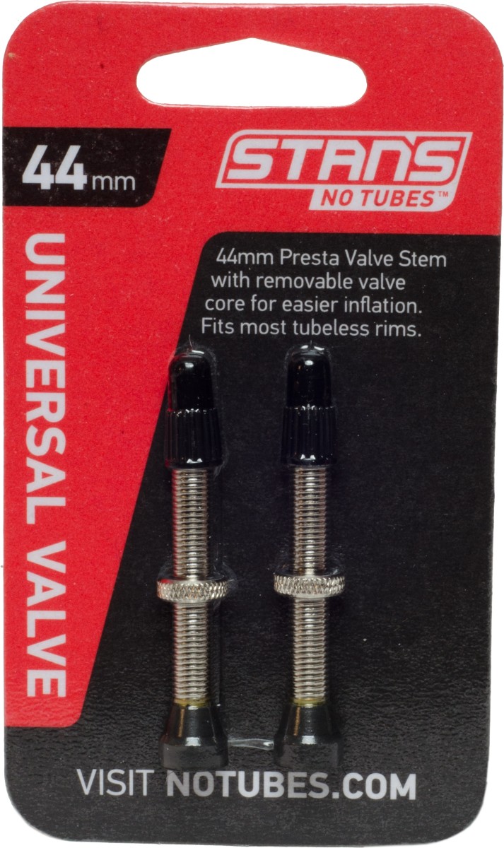 Stan's NoTubes NOTUBES Universal Valve Stem 44mm for 700c non-tubeless rims up (0183720000731)