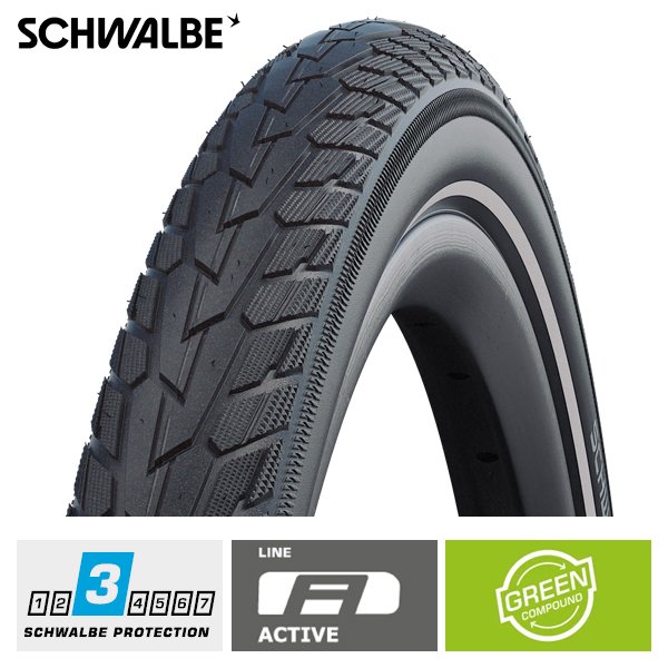 Schwalbe Bub 22x175 sc 47-457 r road cruiser kg zw (4026495674676)