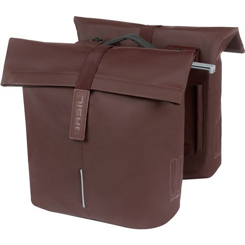 Basil Tas bas dubbel city mik roasted brown 28-32l (8715019183768)