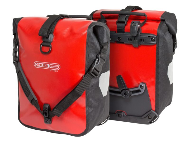Ortlieb PER PAAR Tas front/sport roller classic f6302 red-black ql2 (4013051036368)