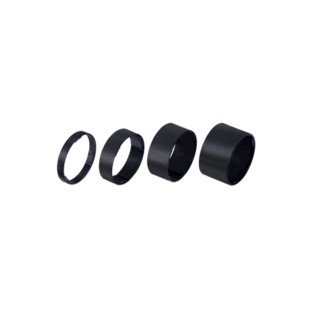 Bbb BHP-36 Spacers Lightspace 5/10/15/20mm 1.1/8" Zwart (8716683042375)