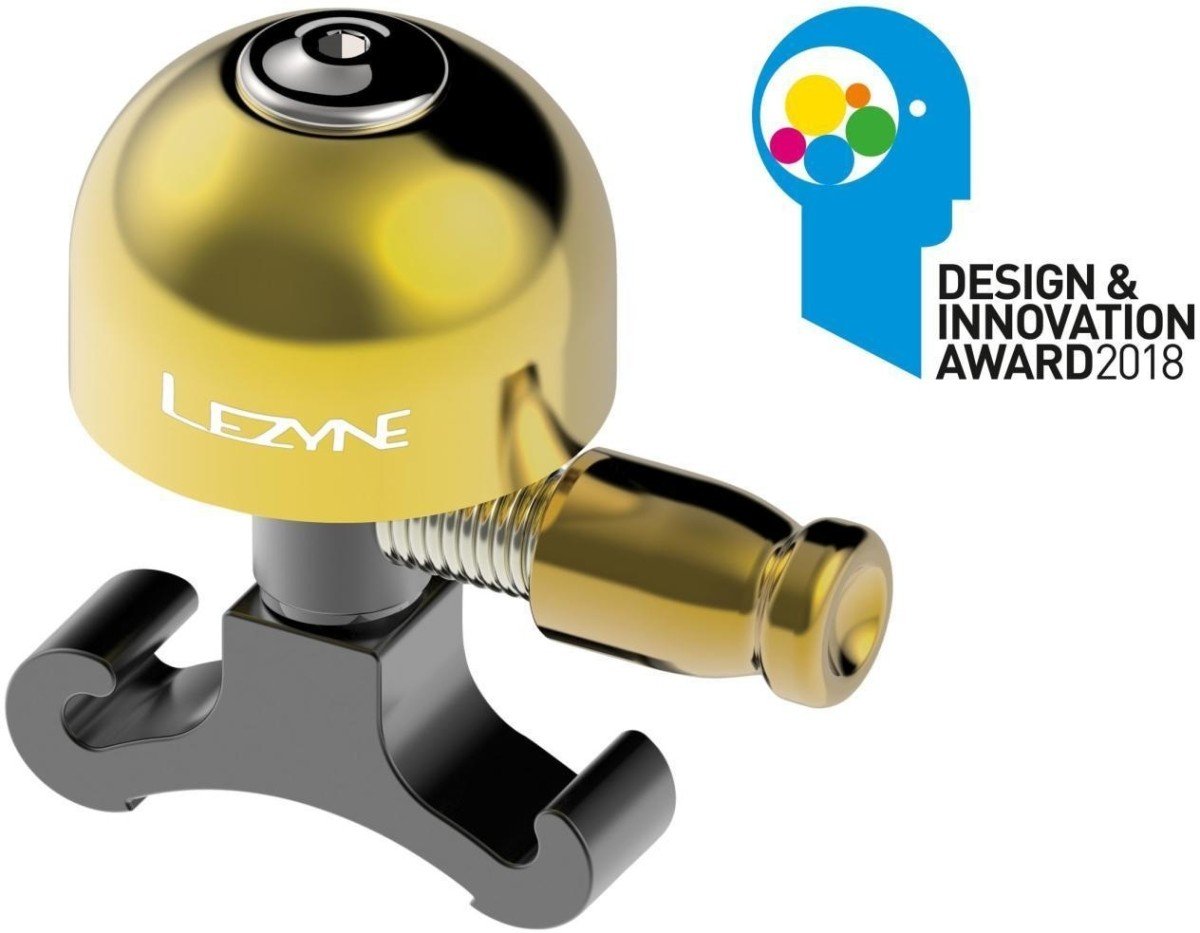 Lezyne Classic Brass Bell M gold limited edition (4710582548970)