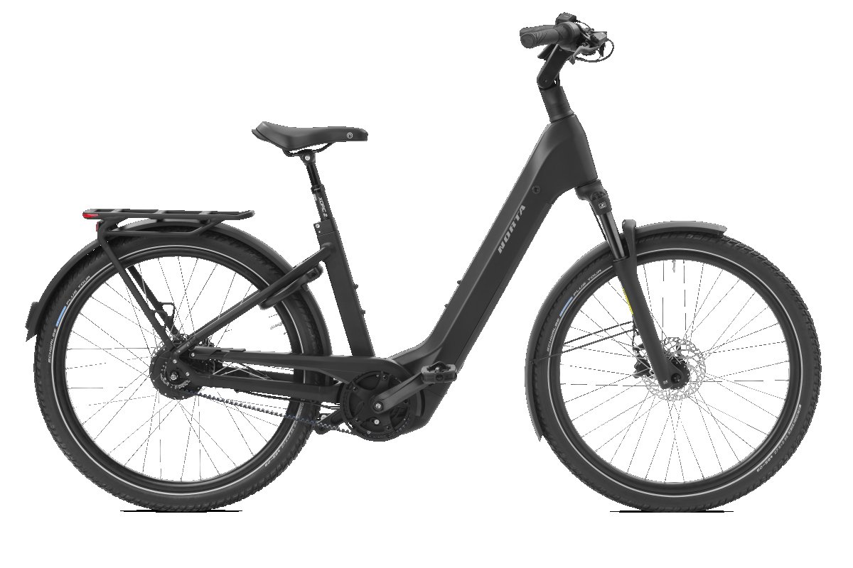Norta B5040 Lage instap Matt Zwart 51cm 2026 (2200125195133)