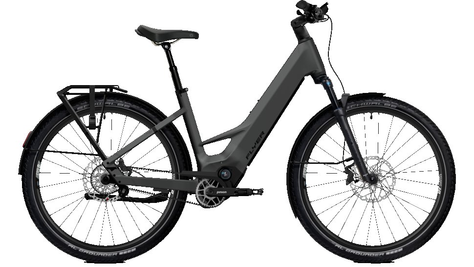 Flyer G1 Goroc TR 7.33 Black Shading Satin 43cm S 2026 (8720602322691)