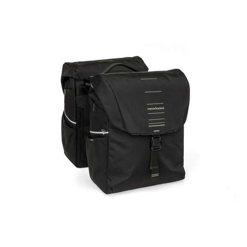 Tas New looxs vigo double mik zw/gr (8714827986103)