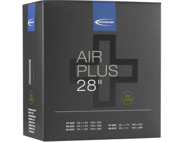Schwalbe Bib 28x13/8-11/2-175 sc air plus av (40) av17ap (4026495890984)