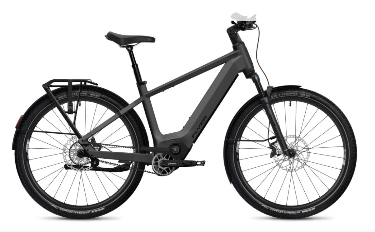 Flyer G1 Goroc TR 7.33 Black Shading Satin 58cm XL 2026 (8720602322776)