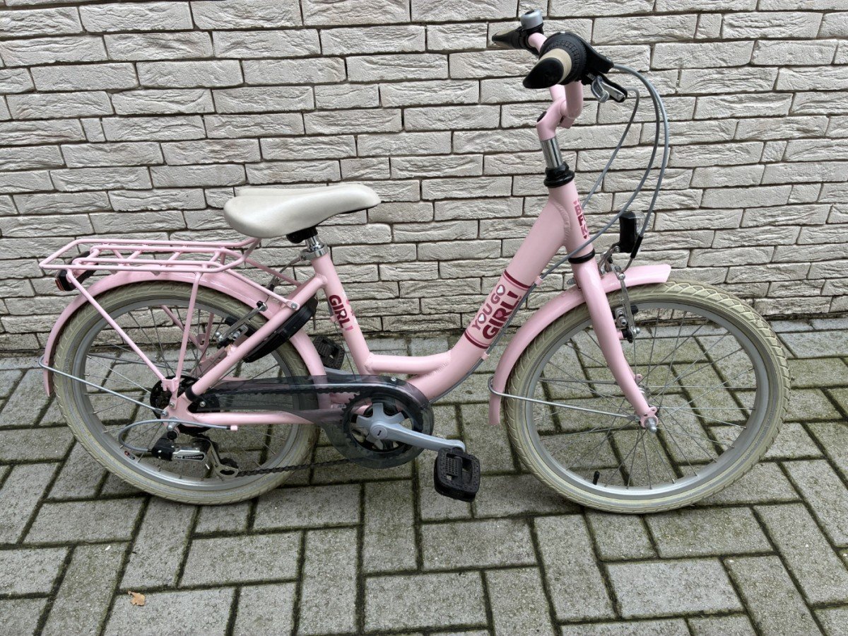 BFK You go girl 20" Meisjes Lichtroos 2024 (01.011.20GYGGPI.312)
