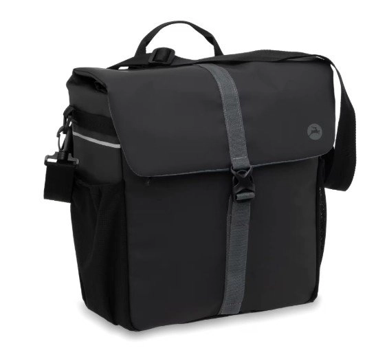 Unknown Gazelle single pannier black/grey (8714827986271)