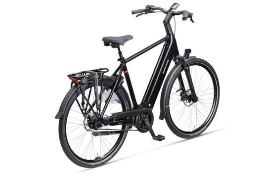 BATAVUS Finez E-Go Power Exclusiv Heren Zwart Glans 57cm 2025 (8713568497176)