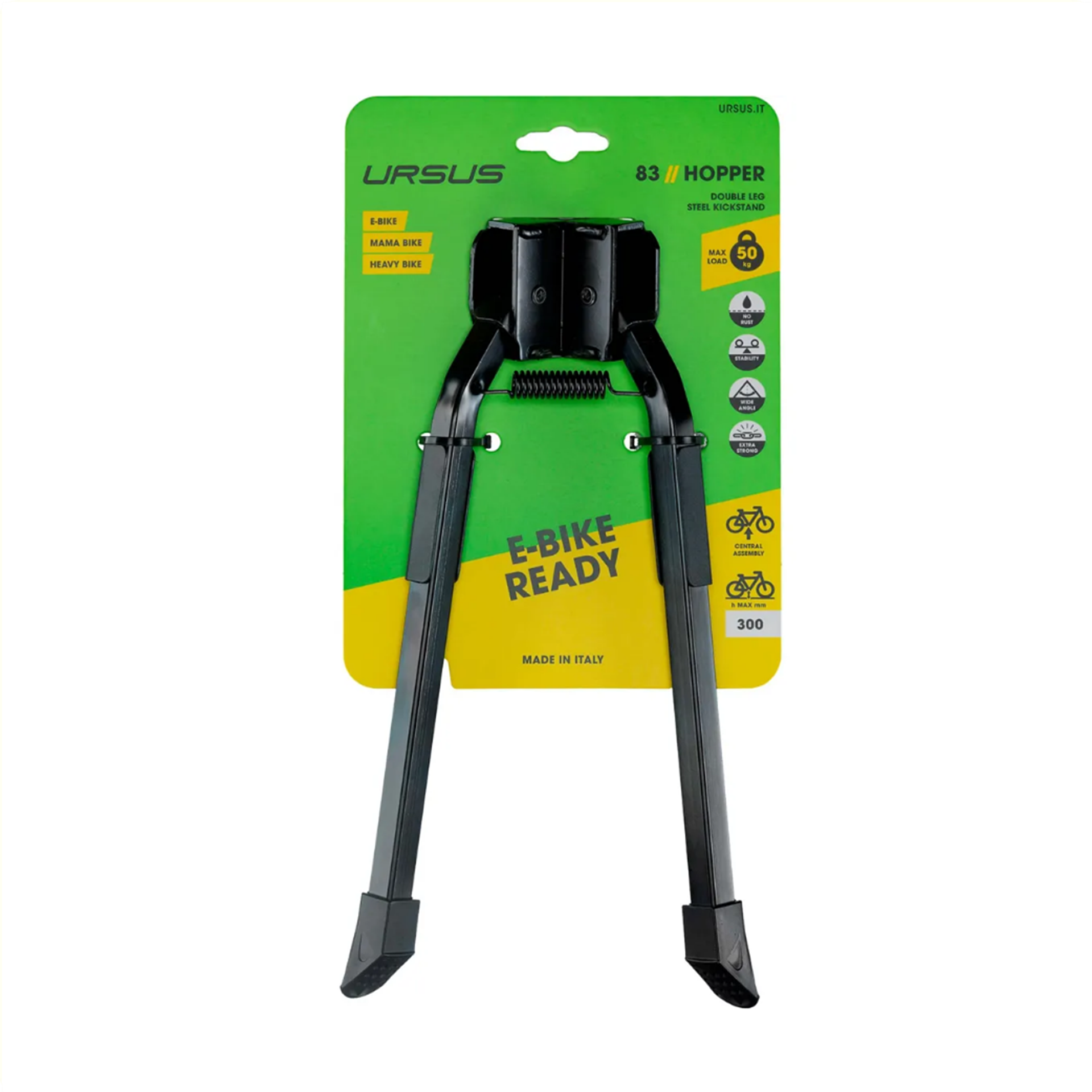 Standaard Hopper Ursus zwart 300mm (8053677175443)