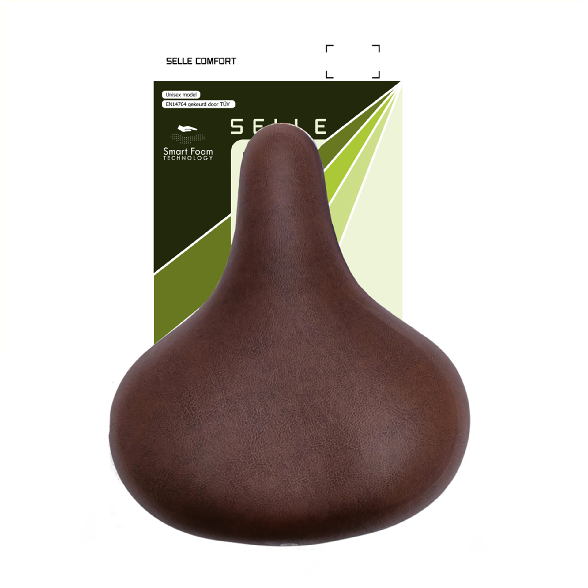 Selle Comfort Retro Medium zadel bruin. Met smart (8719992358380)