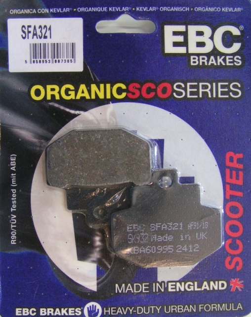 Remblokken Ebc fa-321 gts achter (5050953007385)