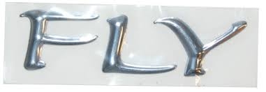 Piaggio Sticker "fly" verchroomd (655432)