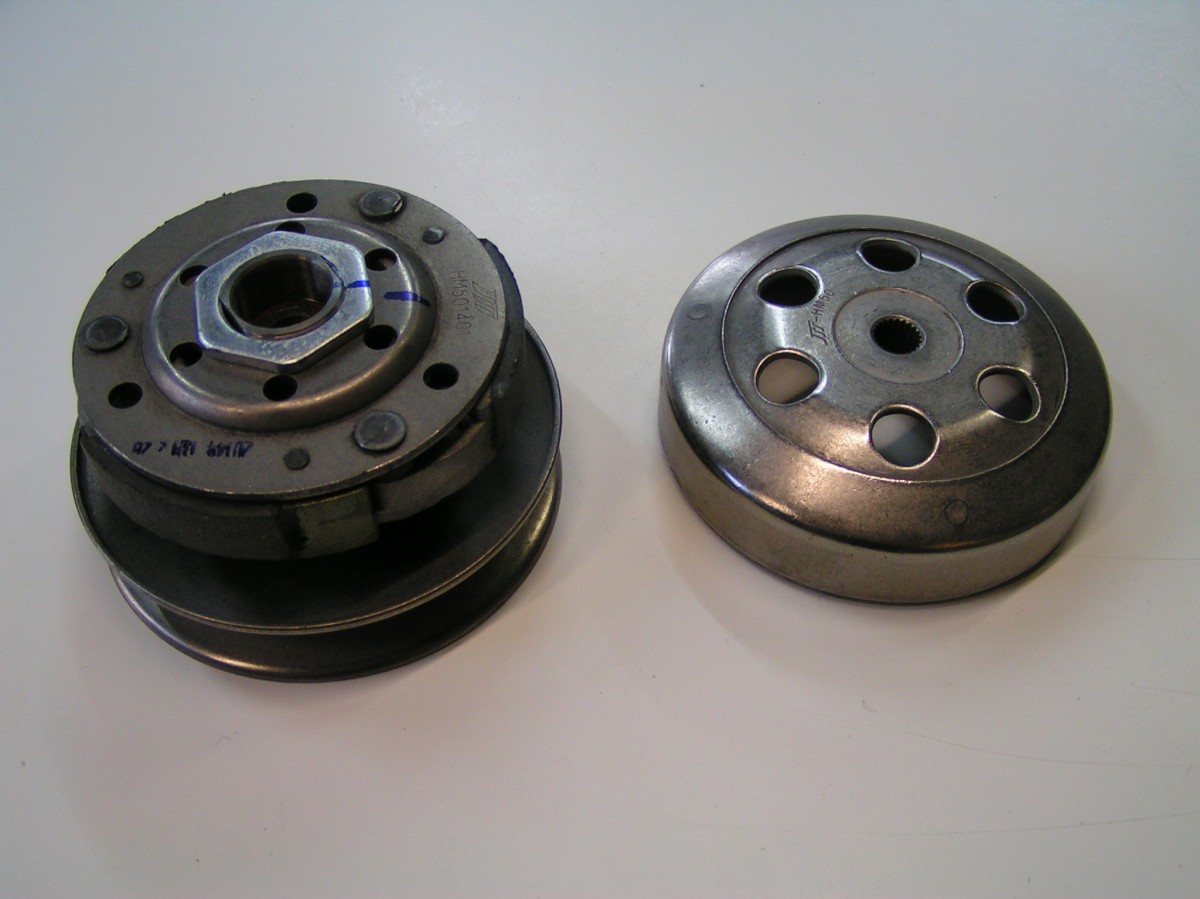 Benzhou Koppeling m/huis retro / kymco / peugeot (8718336040653)
