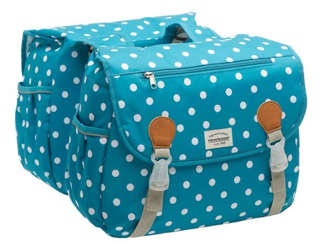 Tas New looxs joli dubbel polka blue (8714827127094)
