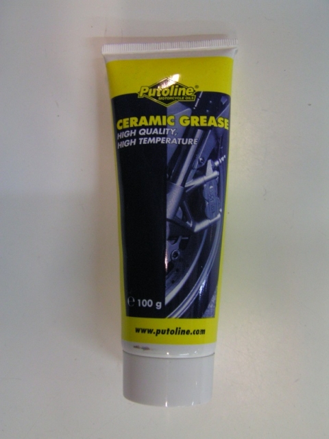 Putoline oil Olie putoline ceramic grease tube 100gr (8710128741151)