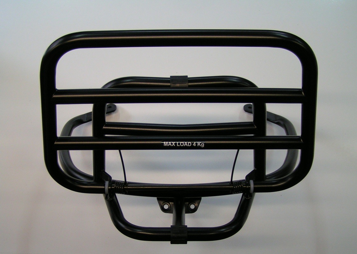 Piaggio Achterklapdrager prima/sprint mat zwart (606001M)