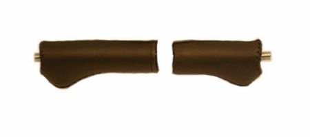 Vwp Handvat widek leer city 120/90mm zwart (8712864722333)