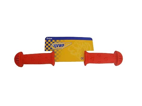 Vwp Handvat fiets kind 22mm rood (8712864718084)