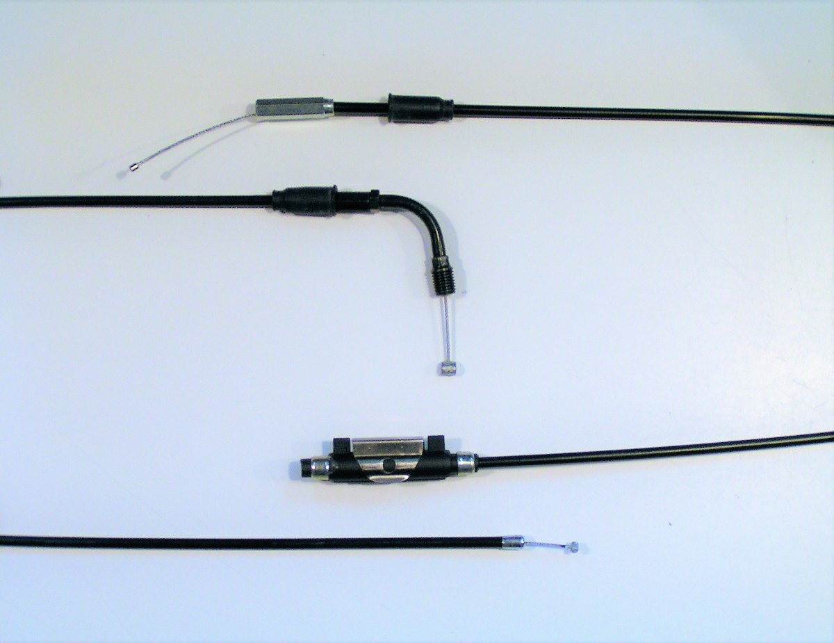 Yamaha Kabel gas neo's / ovetto kompl. boven+onder (8717688075344)