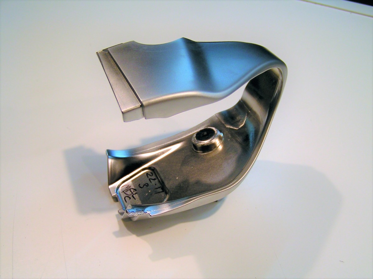 Vespa Stuurschakelaar houder rh sprint / prim. mat grijs (674427)