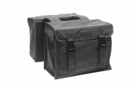 Tas New looxs dubbel canvas camping dark grey (8714827014523)