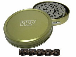 Vwp Ketting 1/2-3/32 bmx freestyle 102 zilver (8716637012911)