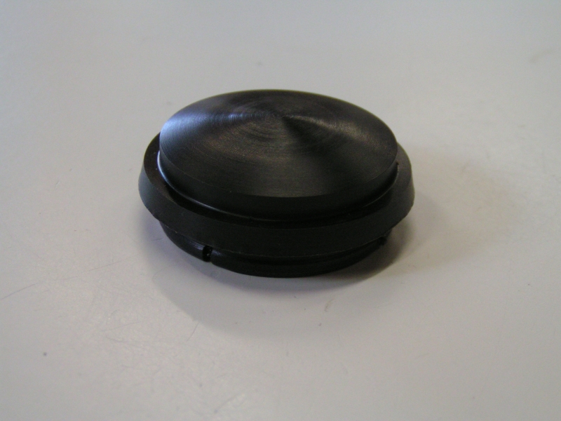 Piaggio Naafdop  zwart   0=38mm (197983)