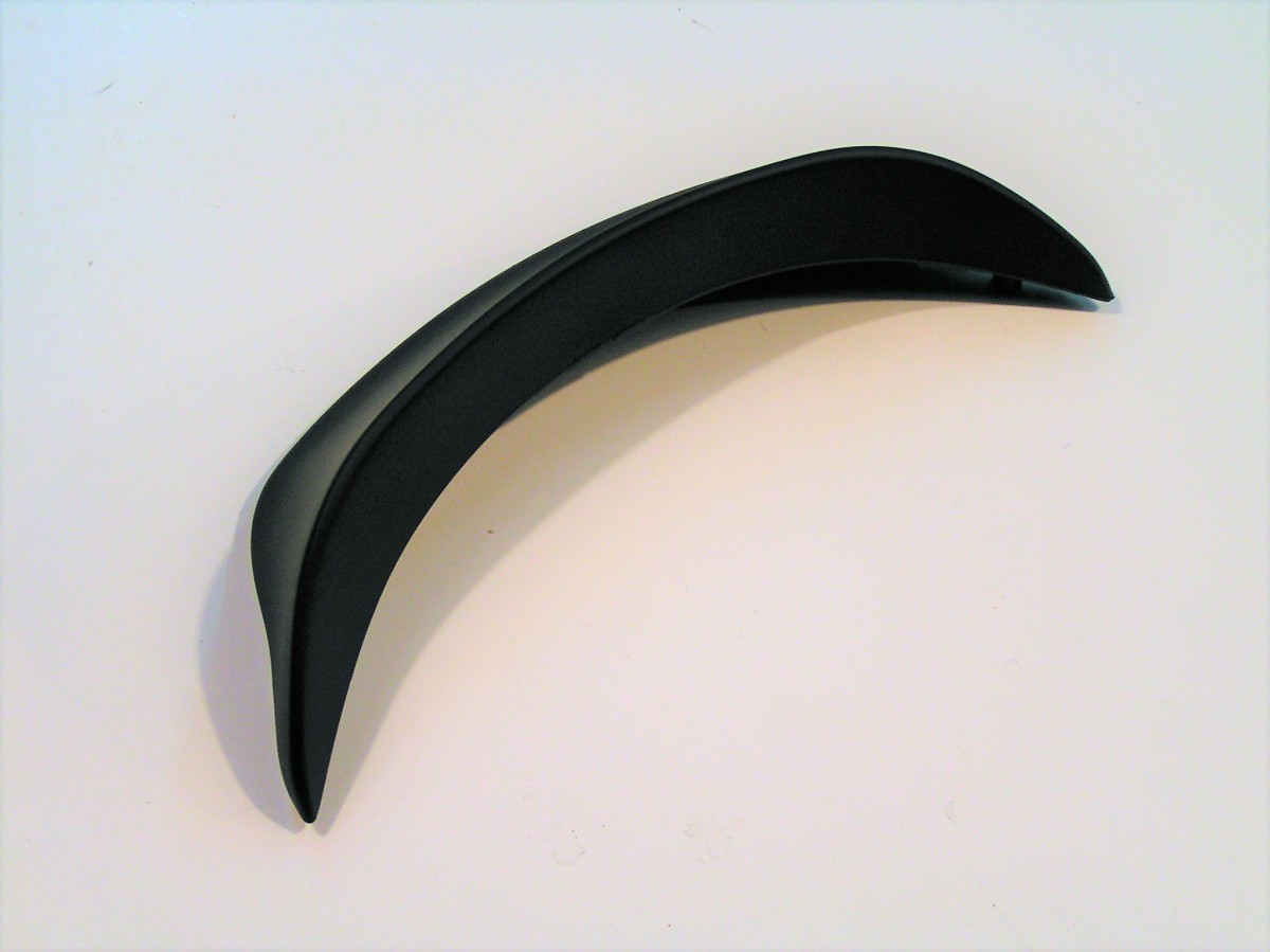Vespa Stuurkap spoiler sprint mat zwart (1B005482)