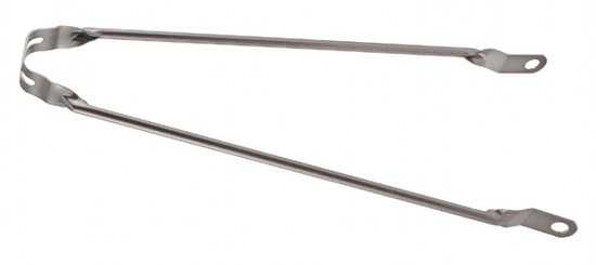 Merkloos Spatd stang 28 met.grijs (8716637003186)