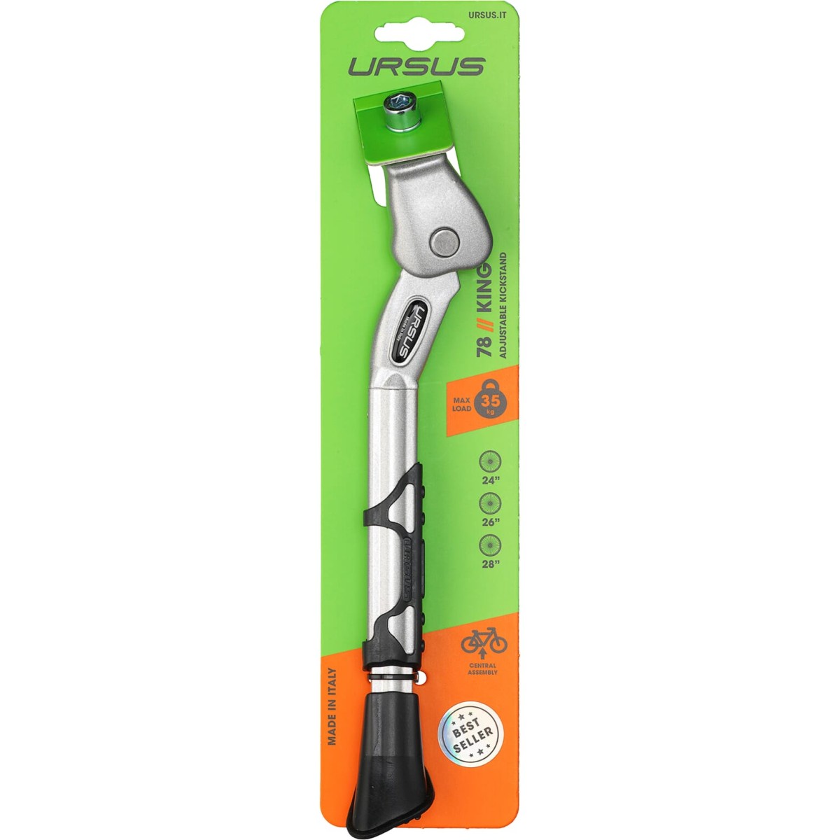 Standaard Ursus king verstelbaar zilver (8053677175320)