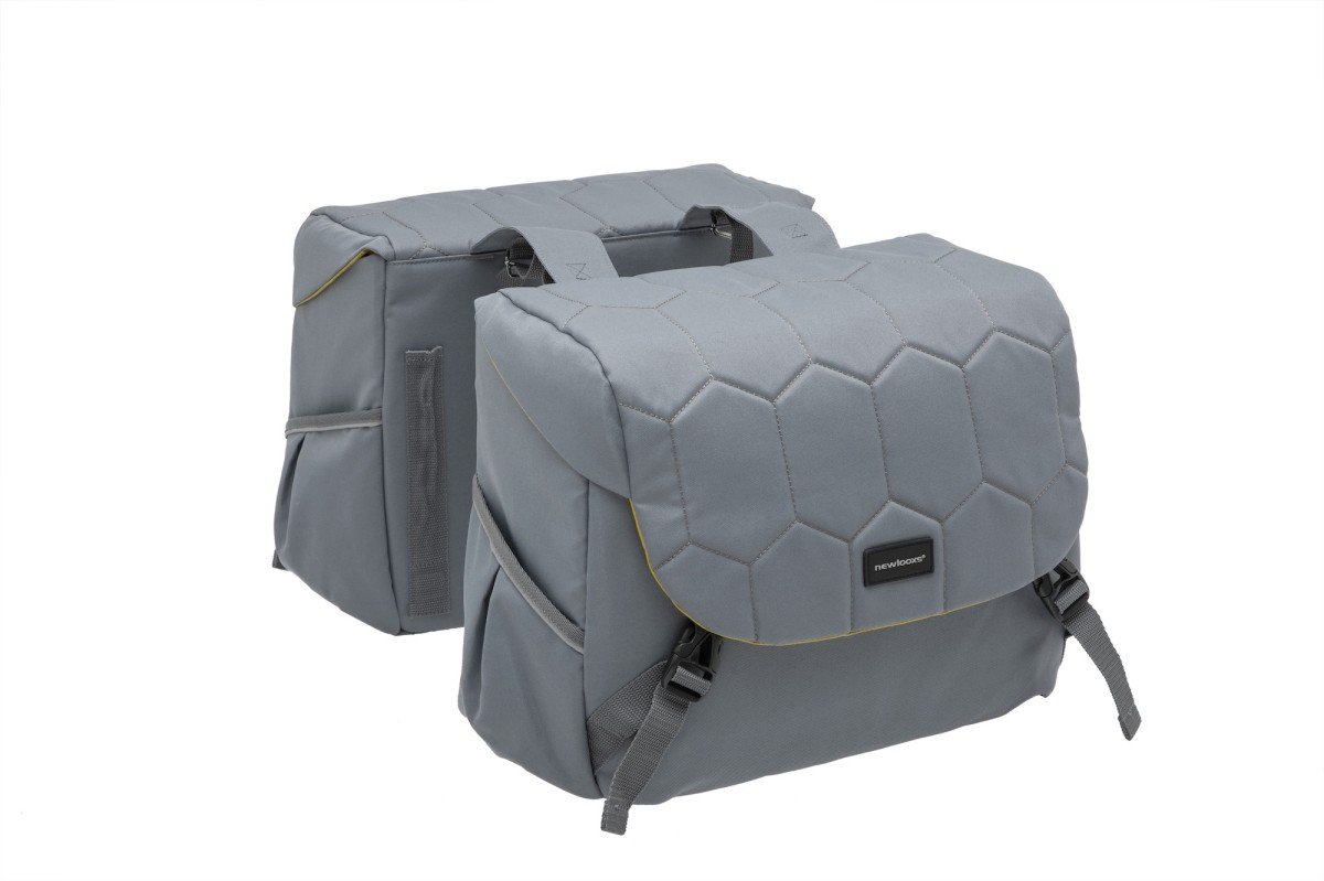 Tas New looxs mondi joy dubbel quilted grijs 38l (8714827983386)