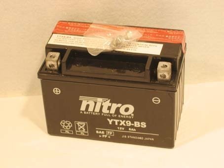 Accu 12v 8ah Nitro ytx9-bs ond.vrij (5414837002680)