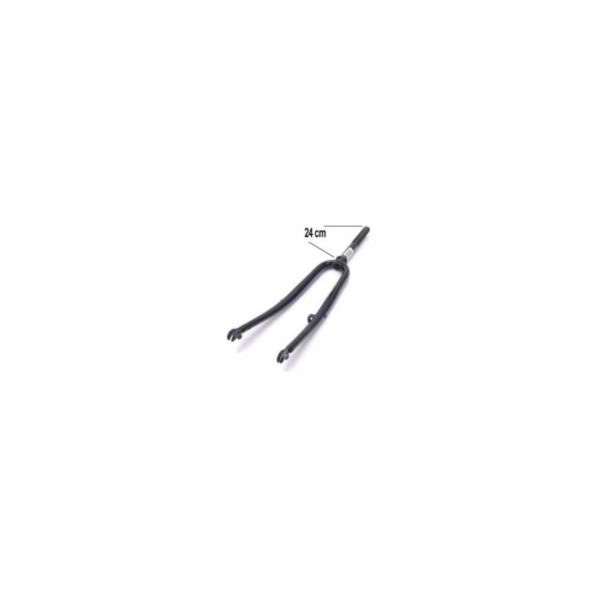 Hesling Vork 28 hyb 1'draad trom dh zwart (8716637002967)