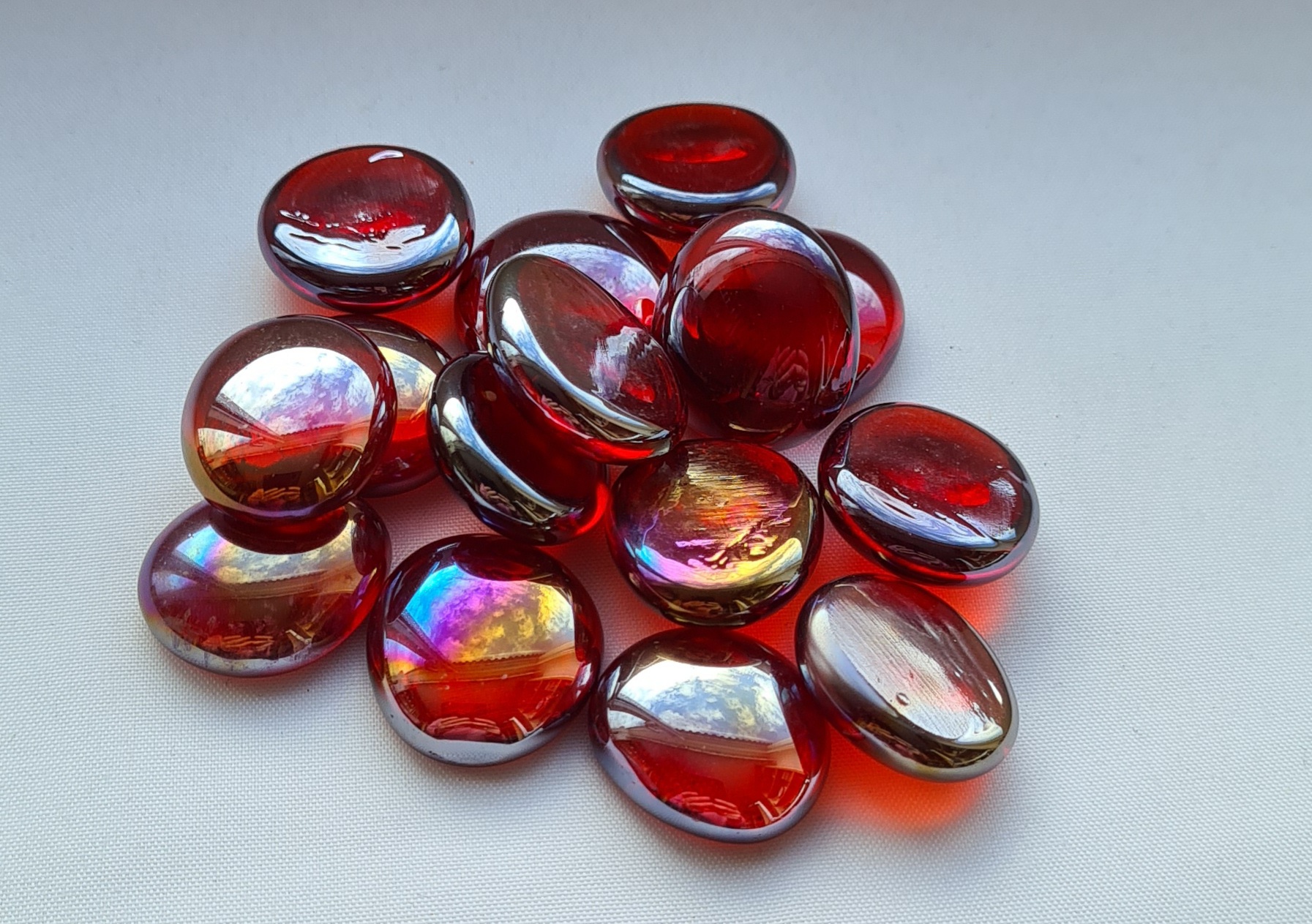 Kristal diamant rood