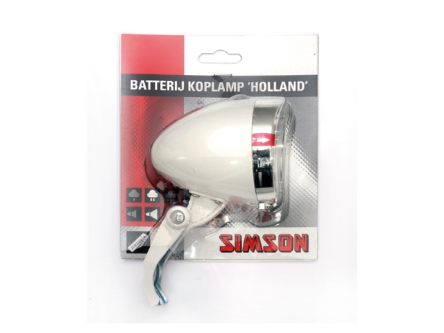 Simson kopl Holland batt aan/uit wt (8711646207723)