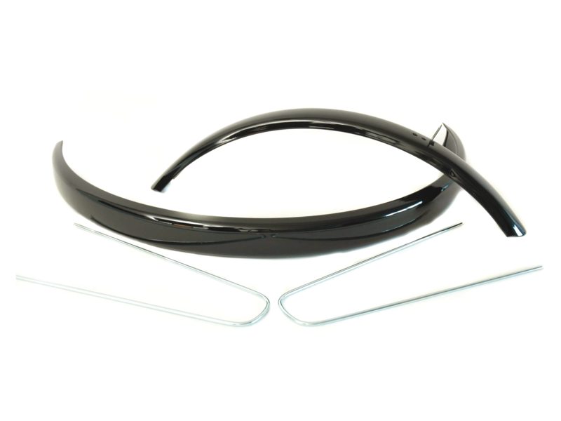 Merkloos Spatbord set staal 20" zwart atb (8716637003735)