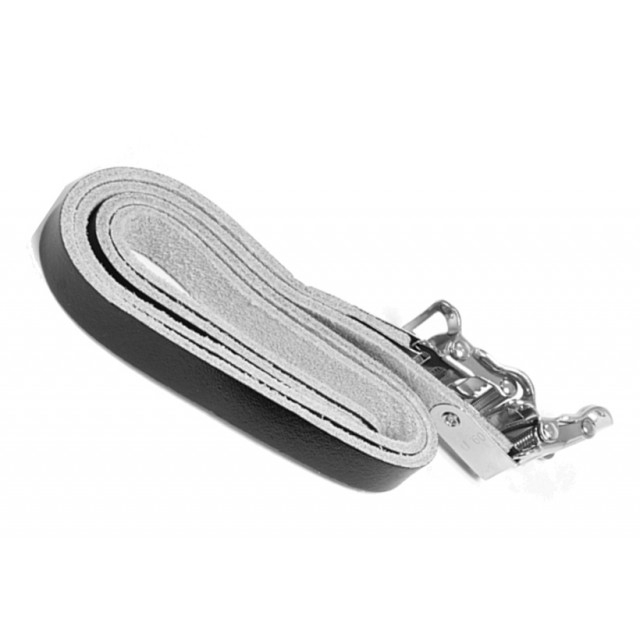 Contec Ct pedalriemenleather strap schwarz (4250311307930)